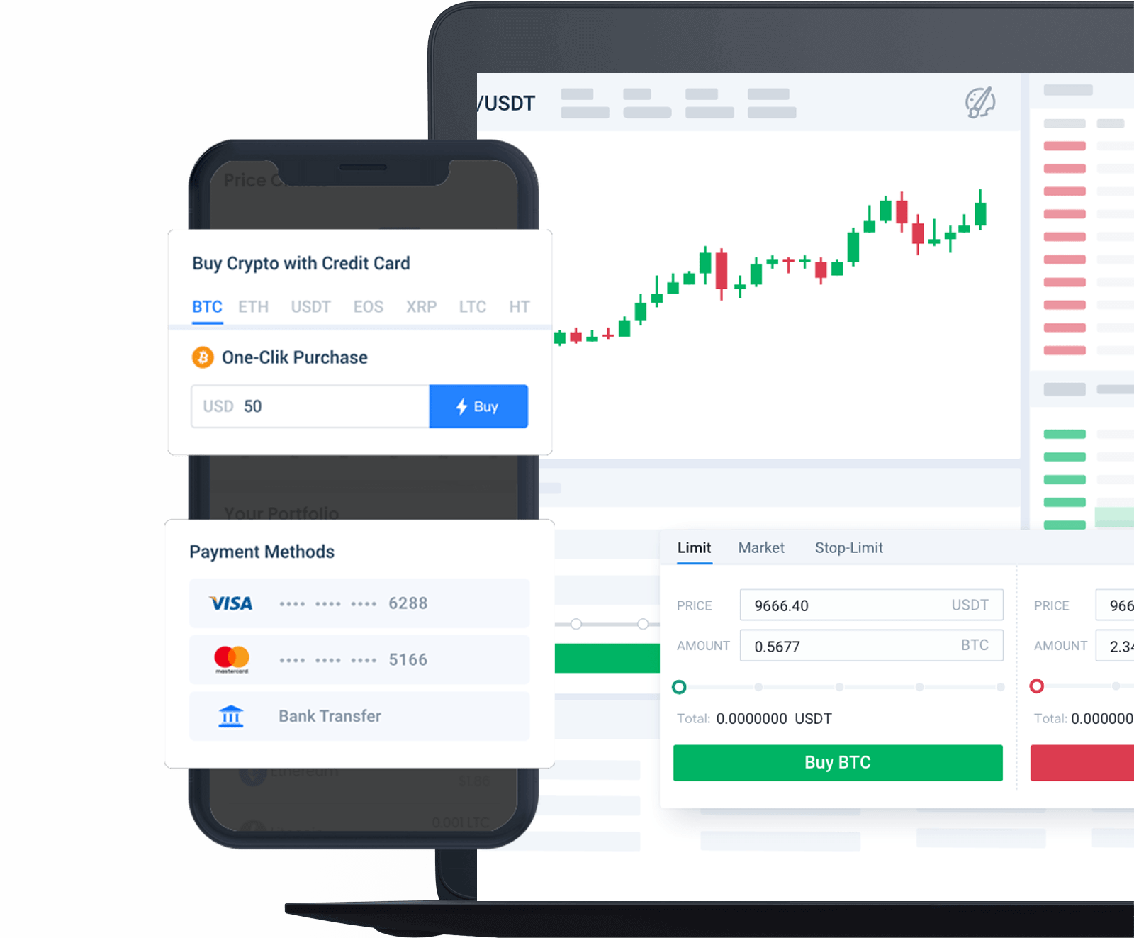 Buy Crypto with credit card